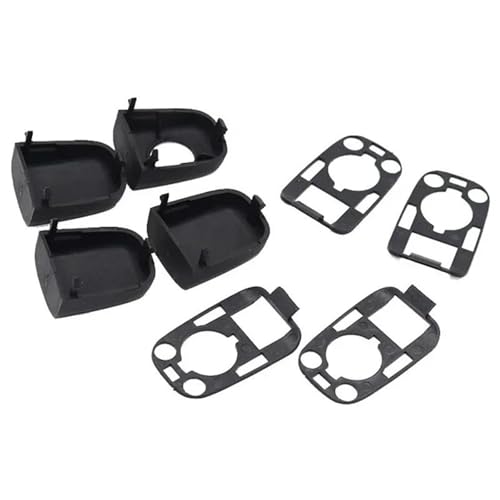 HJWPD Autotürgriff-Endkappen-Trimm-Kit Mit Stopper Für Peugeot Für Citroen 307 C2 C3 2002 2003 2004 2005 2006-2009 9101AA Türgriffe(8pcs) von HJWPD