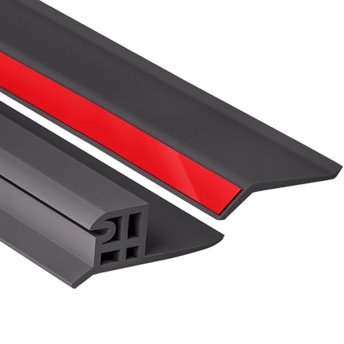 Fenster-Dichtungsgummi Schwarz, Hochflexibles Gummimaterial Für Vor Wassereintritt An Fensterrahmen Fensterbänken Regenschutzleiste Für Fenster & Autotüren(0.5m,External windows 5.5cm) von HJXGQJM