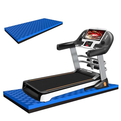 HJXGQJM Laufband-Matte, Anti-Vibrasion, Schalldämmung, Verdicktes Bodenpolster for Laufband, Heimtrainermatte, Schallschutzmatte/Antivibrationsmatte,Sport Multifunktionsmatte von HJXGQJM