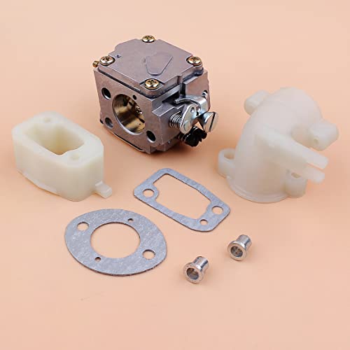 Vergaser-Einlass-Distanzdichtungssatz, kompatibel mit J 625 630 HS-254B HS-260A 503280316, Gartenzubehör von HJXcTRH