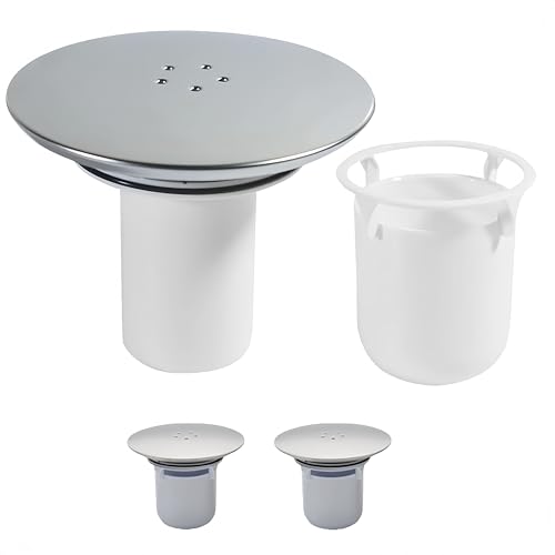 HJYDGJ 2 Stück Dusche Abfluss Abdeckung Dusch Abfluss Abdeckung Dusche Geruchsverschluss Duschablauf Abdeckung Duschabfluss Abdeckung Duschabfluss Deckel Ablaufdeckel Cubierta de Desagüe de Ducha von HJYDGJ