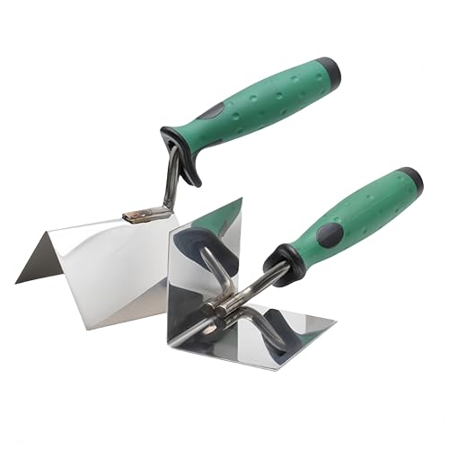 HJYDGJ 2 Stücke Eckenkelle Rostfreie Spachtel Set Innen Und Außen Kantenkelle Mit Eckspachtel Kantenkelle Externe Kantenkelle Und Interne Ecke Kantenkelle Eckenkelle Set Softgriff - Eckspachtel HJYDGJ 2 Stücke Eckenkelle Rostfreie Spachtel Set Innen Und Außen Kantenkelle Mit Eckspachtel Kantenkelle Externe Kantenkelle Und Interne Ecke Kantenkelle Eckenkelle Set Softgriff - Eckspachtel von HJYDGJ