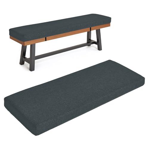 HJZPWB 5 cm Dick Sitzkissen Bank Leinenstoff Bankkissen Abnehmbar Sitzbank Polster Eckbank Auflagen rutschfest Bankauflage Waschbar Sitzauflage Bank Gartenbank Sitzauflage,Gray Blue,180 * 30 * 5cm HJZPWB 5 cm Dick Sitzkissen Bank Leinenstoff Bankkissen Abnehmbar Sitzbank Polster Eckbank Auflagen rutschfest Bankauflage Waschbar Sitzauflage Bank Gartenbank Sitzauflage,Gray Blue,180 * 30 * 5cm von HJZPWB