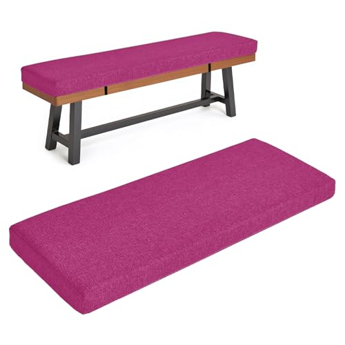 HJZPWB 5 cm Dick Sitzkissen Bank Leinenstoff Bankkissen Abnehmbar Sitzbank Polster Eckbank Auflagen rutschfest Bankauflage Waschbar Sitzauflage Bank Gartenbank Sitzauflage,Rosa,70 * 30 * 5cm HJZPWB 5 cm Dick Sitzkissen Bank Leinenstoff Bankkissen Abnehmbar Sitzbank Polster Eckbank Auflagen rutschfest Bankauflage Waschbar Sitzauflage Bank Gartenbank Sitzauflage,Rosa,70 * 30 * 5cm von HJZPWB