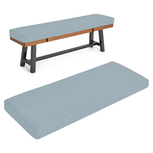 HJZPWB 5 cm Dick Sitzkissen Bank Leinenstoff Bankkissen Abnehmbar Sitzbank Polster Eckbank Auflagen rutschfest Bankauflage Waschbar Sitzauflage Bank Gartenbank Sitzauflage,Sky Blue,130 * 35 * 5cm HJZPWB 5 cm Dick Sitzkissen Bank Leinenstoff Bankkissen Abnehmbar Sitzbank Polster Eckbank Auflagen rutschfest Bankauflage Waschbar Sitzauflage Bank Gartenbank Sitzauflage,Sky Blue,130 * 35 * 5cm von HJZPWB