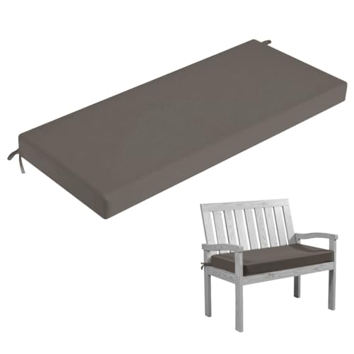 HJZPWB Bankauflage Outdoor Abnehmbare Sitzkissen Bank Waschbare Bankauflagen Gartenbank Auflage mit Rutschfester Unterseite Sitzauflage Bank Sitzpolster Bank,C,120 * 30 * 5cm von HJZPWB