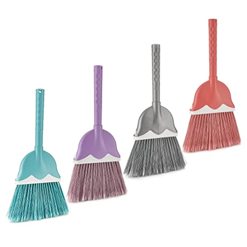 Set 2 Ultimate Sweepers – Besen mit kurzem Griff, Kehrbürste, Reinigungsset, Bodenkehrset (PK2 Mini-Besen) von HK Online