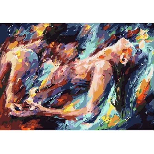 HKAHF AJWUQ Astany Poster 《Der Nthusiasmus》Wandkunst Abstrakte Leinwandmalerei Liebe Ist Recht Drucke Für Wohnzimmer Dekor Bild 20x15cmx1 Kein Rahmen von HKAHF AJWUQ
