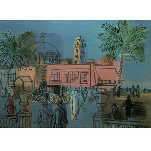 HKAHF AJWUQ Berühmte Raoul Dufy Poster, Boardwalk Wandkunst, abstrakte Leinwandmalerei, Aquarelldrucke für Wohnzimmer, Heimdekoration, Bilder, 70 x 50 cm, ohne Rahmen HKAHF AJWUQ Berühmte Raoul Dufy Poster, Boardwalk Wandkunst, abstrakte Leinwandmalerei, Aquarelldrucke für Wohnzimmer, Heimdekoration, Bilder, 70 x 50 cm, ohne Rahmen von HKAHF AJWUQ