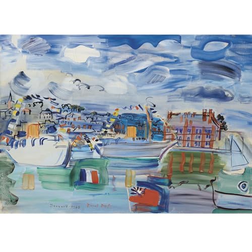 HKAHF AJWUQ Berühmte Raoul Dufy Poster, Stadthafen, Wandkunst, abstrakte Leinwandmalerei, Aquarelldrucke für Wohnzimmer, Heimdekoration, Bilder, 70 x 50 cm, ohne Rahmen HKAHF AJWUQ Berühmte Raoul Dufy Poster, Stadthafen, Wandkunst, abstrakte Leinwandmalerei, Aquarelldrucke für Wohnzimmer, Heimdekoration, Bilder, 70 x 50 cm, ohne Rahmen von HKAHF AJWUQ