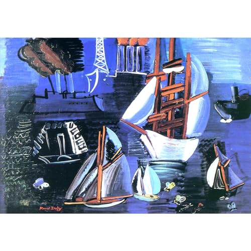 HKAHF AJWUQ Berühmte Raoul Dufy Poster Le Havre's Boot Wandkunst Abstrakte Leinwandmalerei Aquarelldrucke Für Wohnzimmer Wohnkultur Bilder 70x50cm Kein Rahmen HKAHF AJWUQ Berühmte Raoul Dufy Poster Le Havre's Boot Wandkunst Abstrakte Leinwandmalerei Aquarelldrucke Für Wohnzimmer Wohnkultur Bilder 70x50cm Kein Rahmen von HKAHF AJWUQ