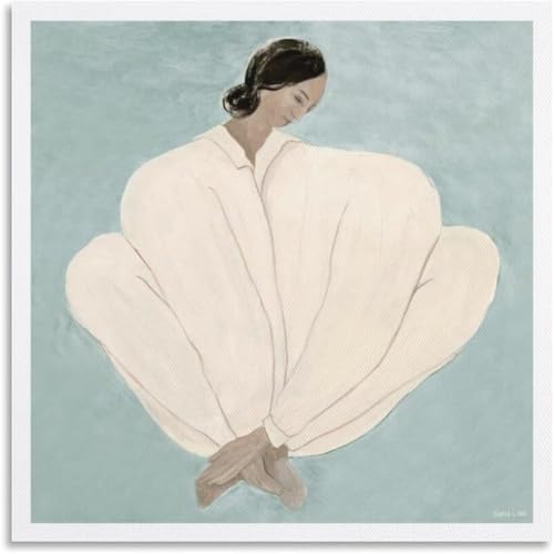 HKAHF AJWUQ Berühmte Sofia Lind Poster 《Charakterlinien》Wandkunst Sofia Lind Moderne Leinwandmalerei Abstrakte Drucke Für Wohnzimmer Dekor Bild 15x15cmx1 Kein Rahmen von HKAHF AJWUQ