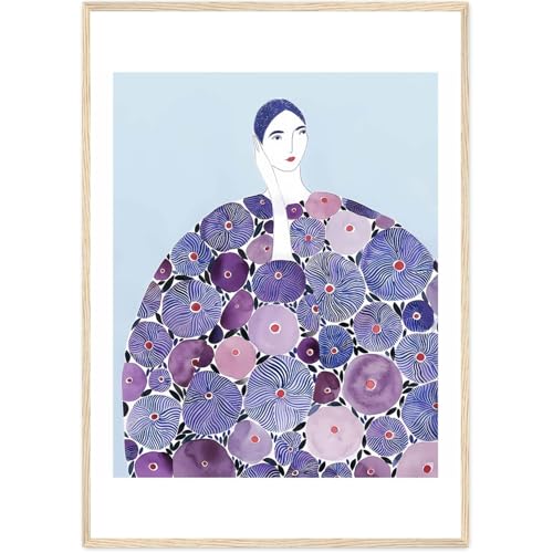 HKAHF AJWUQ Berühmte Sofia Lind Poster 《Flieder Mantel》Wandkunst Sofia Lind Minimalismus Leinwand Malerei Abstrakte Drucke Für Wohnzimmer Dekor Bild 15x20cm Kein Rahmen HKAHF AJWUQ Berühmte Sofia Lind Poster 《Flieder Mantel》Wandkunst Sofia Lind Minimalismus Leinwand Malerei Abstrakte Drucke Für Wohnzimmer Dekor Bild 15x20cm Kein Rahmen von HKAHF AJWUQ
