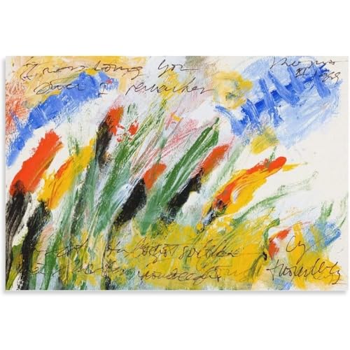 HKAHF AJWUQ Berühmtes Cy Twombly Poster 《Feld》Wandkunst Cy Twombly Leinwand Malerei Abstrakte Geist Gedanken Drucke Für Wohnzimmer Dekor Bild 15x20cmx1 Kein Rahmen HKAHF AJWUQ Berühmtes Cy Twombly Poster 《Feld》Wandkunst Cy Twombly Leinwand Malerei Abstrakte Geist Gedanken Drucke Für Wohnzimmer Dekor Bild 15x20cmx1 Kein Rahmen von HKAHF AJWUQ