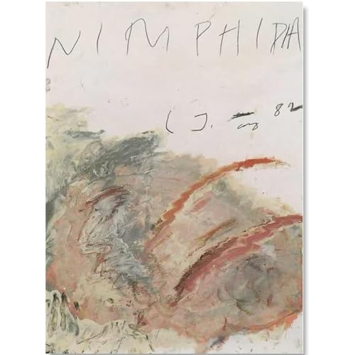 HKAHF AJWUQ Cy Twombly Poster Abstrakte Ästhetik Wandkunst Cy Twombly Malerei Surrealismus Leinwanddrucke Cy Twombly Bilder Für Wohnkultur 15x20cmx1 Kein Rahmen von HKAHF AJWUQ