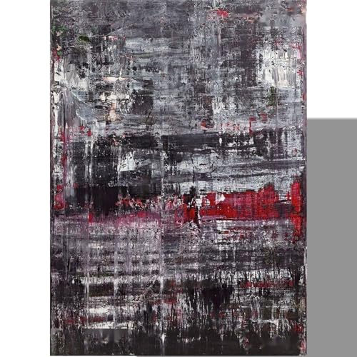 HKAHF AJWUQ Gerhard Richter Poster Ausstellungsdrucke Moderne Wandkunst Farbe Graffiti Leinwand Malerei Gerhard Richter Bild Für Wohnkultur 50x70cmx1 ungerahmt von HKAHF AJWUQ