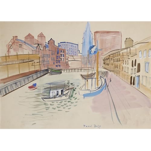 HKAHF AJWUQ Raoul Dufy Ausstellung Poster Abstrakte Wandkunst Raoul Dufy Leinwand Malerei 《Boston Pier》 Drucke Für Zuhause Wohnzimmer Dekor Bild 30x40cmx1 Kein Rahmen HKAHF AJWUQ Raoul Dufy Ausstellung Poster Abstrakte Wandkunst Raoul Dufy Leinwand Malerei 《Boston Pier》 Drucke Für Zuhause Wohnzimmer Dekor Bild 30x40cmx1 Kein Rahmen von HKAHF AJWUQ