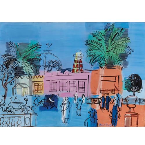 HKAHF AJWUQ Raoul Dufy Poster Auf den Straßen von Paris Wandkunst Abstrakte Leinwandmalerei Aquarelldrucke Für Wohnzimmer Wohnkultur Bilder 70x50cm Kein Rahmen HKAHF AJWUQ Raoul Dufy Poster Auf den Straßen von Paris Wandkunst Abstrakte Leinwandmalerei Aquarelldrucke Für Wohnzimmer Wohnkultur Bilder 70x50cm Kein Rahmen von HKAHF AJWUQ