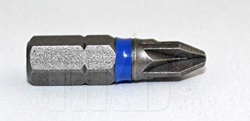 HKB ® 5 Stück Pozidriv Bits, S2 PZ2, 1/4" x 25mm, Hochleistungsstahl, Hersteller HKB ®, Artikel-Nr. 50503 von HKB