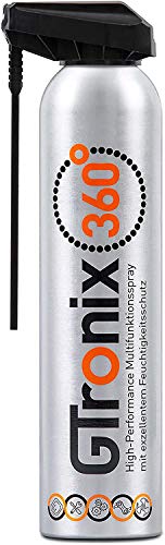 2 x GTronix 360° Multifunktionsspray. 1 x 300 ml und 1 x 70 ml - 4 in 1 Multiöl + Water-Block-Effect - Made in Germany 2 x GTronix 360° Multifunktionsspray. 1 x 300 ml und 1 x 70 ml - 4 in 1 Multiöl + Water-Block-Effect - Made in Germany von HKB