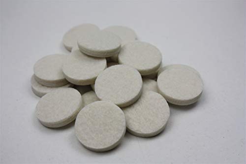 20 Stück Filzgleiter, ø25mm, 5mm, selbstklebend, Kunstfilz, strapazierfähig, Schutz gegen Kratzer und Schrammen, Qualität von Hersteller Hettich 20 Stück Filzgleiter, ø25mm, 5mm, selbstklebend, Kunstfilz, strapazierfähig, Schutz gegen Kratzer und Schrammen, Qualität von Hersteller Hettich von HKB
