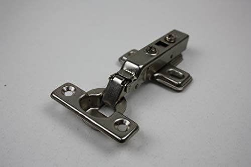 HKB® Minimat Topfscharnier mit Dämpfung, Schrauben, zum Aufklipsen mit integrierter Dämpfung | für vorliegende Türen | 110° Öffnungswinkel Topf ø 26mm | 2 Stück Artikel: 9261839 von HKB