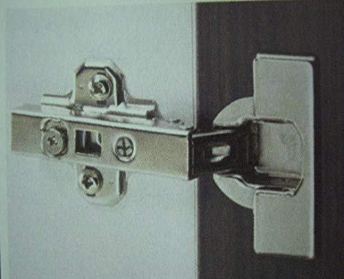 HKB ® 1 x Intermat Topfscharnier 110°, Clip-Technik, 0 mm Kröpfung, Topf-ø 35 mm, vorliegende Türen, 1 Stück, 81676 von HKB