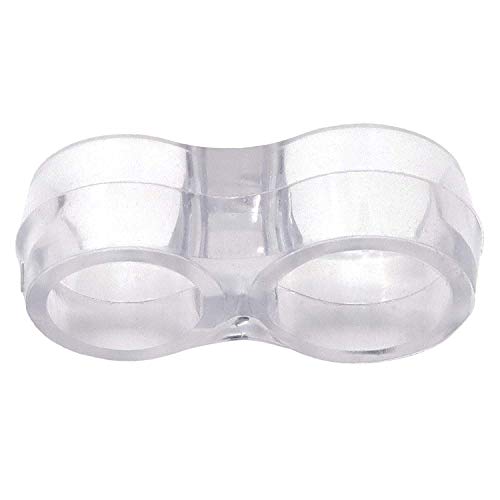 HKB 4 Stück Türgriff Puffer und Fenstergriff Puffer / 46 x 24 mm/transparent / 4er Set HKB 4 Stück Türgriff Puffer und Fenstergriff Puffer / 46 x 24 mm/transparent / 4er Set von HKB