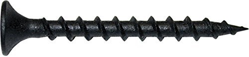 Schnellbauschrauben, 3,9 x 25mm, 100 Stück PH2, schwarz phosphatiert von HKB