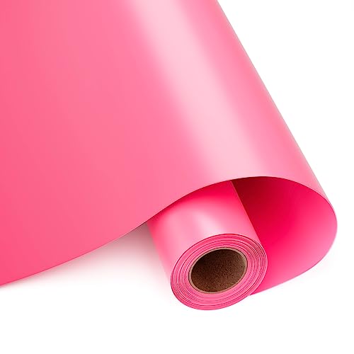 HKC Vinylfolie Plotter Permanentes Vinyl Rosa Matt, 30.5cm x 400cm Plotterfolie Vinyl Rolle Für Alle Schneidemaschinen Selbstklebend Vinyl für Party Dekoration, Aufkleber, DIY Tasse HKC Vinylfolie Plotter Permanentes Vinyl Rosa Matt, 30.5cm x 400cm Plotterfolie Vinyl Rolle Für Alle Schneidemaschinen Selbstklebend Vinyl für Party Dekoration, Aufkleber, DIY Tasse von HKC