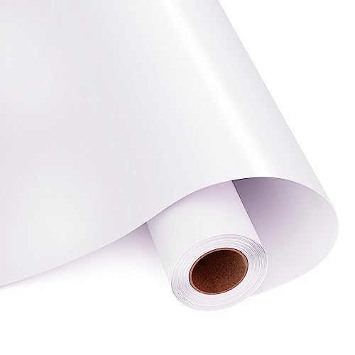 HKC Vinylfolie Plotter Permanentes Vinyl Weiß Matt, 30.5cm x 400cm Plotterfolie vinyl Rolle Für Alle Schneidemaschinen Selbstklebend Vinyl für Party Dekoration, Aufkleber, DIY Tasse HKC Vinylfolie Plotter Permanentes Vinyl Weiß Matt, 30.5cm x 400cm Plotterfolie vinyl Rolle Für Alle Schneidemaschinen Selbstklebend Vinyl für Party Dekoration, Aufkleber, DIY Tasse von HKC