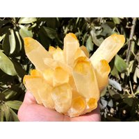 Engel Aura Quarz Himalaya Klare Fülle Cluster/Weiße Cluster/Heilkristall/Reiki/Meditation/Selbstständer von HKFossiltown