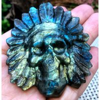 Handgeschnitzter Labradorit Indisch/Glänzend Polierter Labradorit/Schmuck/Chakra Reiki/Wohndekor/Sammlerstücke/Deko/Geschenk Für Sie/Energiestein von HKFossiltown