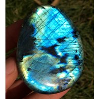 Labradorit/Glänzend Polierter Labradorit/Schmuck/Chakra Reiki/Wohndekor/Sammlerstücke 94G - Lc23 von HKFossiltown
