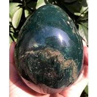Natürliche Große Ozean Jaspis Kristall Ei/Palm Steine Kugel/Chakra/Reiki/Zen/Feng Shui/Meditation/Besonderes Geschenk/Heilung von HKFossiltown