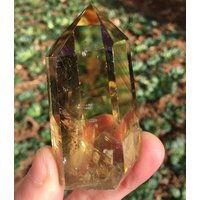 Natürliche Transparente Citrin Kristallquarz Turm/Besondere Geschenk Heilung Kristall Feng Shui Energie Stein #hh3 von HKFossiltown