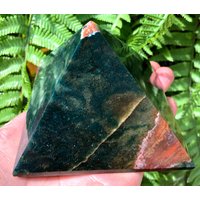 Natürlicher Großer Ozean Jaspis Kristall Pyramide/Palmstein Turm/Chakra/Reiki/Zen/Feng Shui/Meditation/Besonderes Geschenk/Heilkristall/Geschenk von HKFossiltown