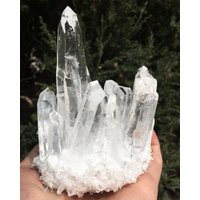 Weißer Aura Quarz Kristall Cluster/Engel Cluster/Cluster Titanium Heilkristall/Reiki/Meditation/Selbstständer von HKFossiltown