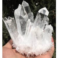 Weißer Aura Quarz Kristall Cluster/Engel Cluster/Cluster Titanium Heilkristall/Reiki/Meditation/Selbstständer von HKFossiltown