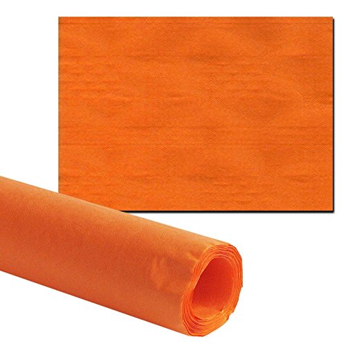 Damasttischtuchrolle orange 8m lang 1m breit Damasttischtuchrolle orange 8m lang 1m breit von HKG
