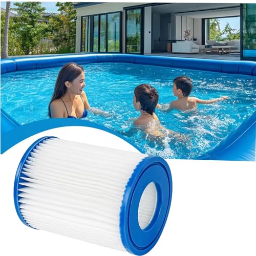 HKHKH Ersatzzubehör for Filterkartuschen, Filterpumpe, kartuschenkompatibler Poolfilter, universeller Ersatz (2 Stück)(Small) von HKHKH