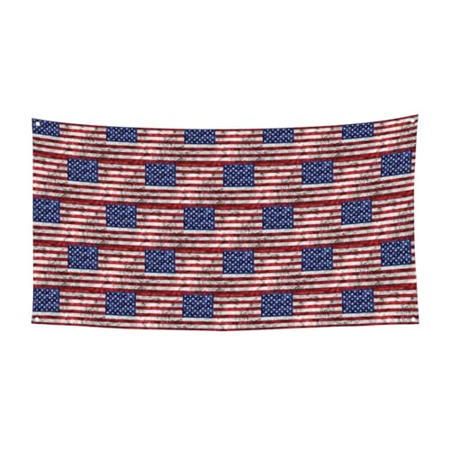 Amerikanische Flagge Unabhängigkeit 4. Juli Druck hängende Feiertagsbanner Schild Partyzubehör mit 4 Metalllöchern verbessert festliche Stimmung überall Amerikanische Flagge Unabhängigkeit 4. Juli Druck hängende Feiertagsbanner Schild Partyzubehör mit 4 Metalllöchern verbessert festliche Stimmung überall von HKHLHLH