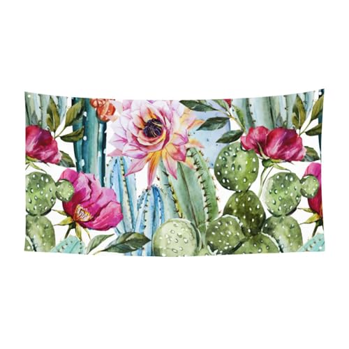 Kaktus Sukkulenten Rose Druck hängende Urlaub Banner Schild Partyzubehör mit 4 Metalllöchern verbessert festliche Stimmung überall Kaktus Sukkulenten Rose Druck hängende Urlaub Banner Schild Partyzubehör mit 4 Metalllöchern verbessert festliche Stimmung überall von HKHLHLH