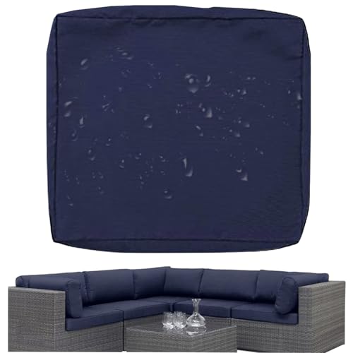 Wasserdichte Sofa Sitzkissenbezüge Outdoor mit Reißverschluss – Gartenmöbel Bezug mit Reißverschluss – Wetterfeste Sofa & Couch Überzüge für Rattanmöbel – Abnehmbarer Polsterschutz(J10,1PC_50X45X10CM) Wasserdichte Sofa Sitzkissenbezüge Outdoor mit Reißverschluss – Gartenmöbel Bezug mit Reißverschluss – Wetterfeste Sofa & Couch Überzüge für Rattanmöbel – Abnehmbarer Polsterschutz(J10,1PC_50X45X10CM) von HKJGNH