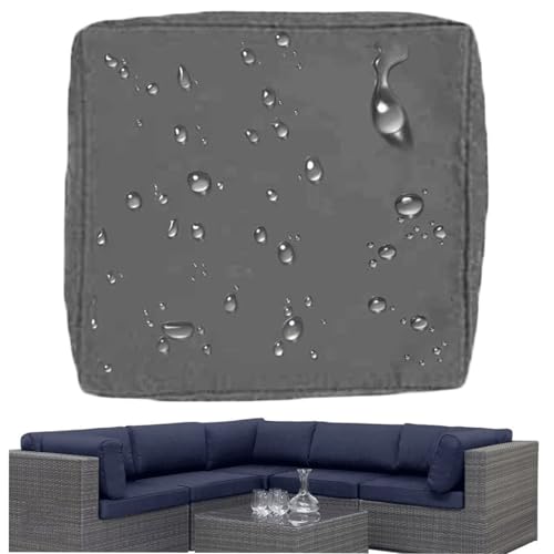 Wasserdichte Sofa Sitzkissenbezüge Outdoor mit Reißverschluss – Gartenmöbel Bezug mit Reißverschluss – Wetterfeste Sofa & Couch Überzüge für Rattanmöbel – Abnehmbarer Polsterschutz(J11,1PC_65X65X10CM) Wasserdichte Sofa Sitzkissenbezüge Outdoor mit Reißverschluss – Gartenmöbel Bezug mit Reißverschluss – Wetterfeste Sofa & Couch Überzüge für Rattanmöbel – Abnehmbarer Polsterschutz(J11,1PC_65X65X10CM) von HKJGNH