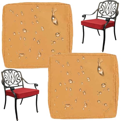 Wasserdichte Sofa Sitzkissenbezüge Outdoor mit Reißverschluss – Gartenmöbel Bezug mit Reißverschluss – Wetterfeste Sofa & Couch Überzüge für Rattanmöbel – Abnehmbarer Polsterschutz(J21,2PCS_50X45X10CM Wasserdichte Sofa Sitzkissenbezüge Outdoor mit Reißverschluss – Gartenmöbel Bezug mit Reißverschluss – Wetterfeste Sofa & Couch Überzüge für Rattanmöbel – Abnehmbarer Polsterschutz(J21,2PCS_50X45X10CM von HKJGNH