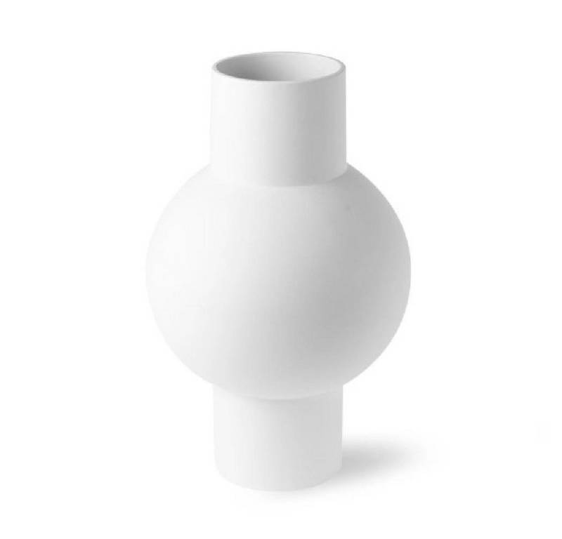 HKLiving Dekovase Blumenvase Weiß Matt (M) von HKLiving