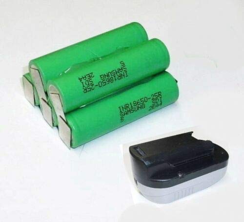 Tauschpack Güde Akku 18 V Li mit 2,5 Ah 2500 mAh 95512-95515 - 95517 von HKM Akku Technik