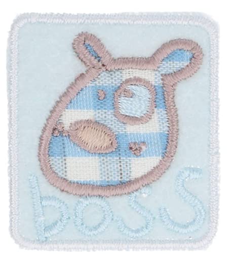 HKM 10230704 Patches, Fabric, Blau/Braun, 37 mm von HKM