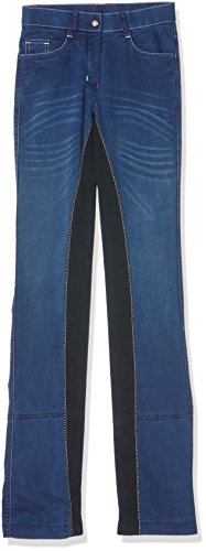 HKM Damen Kinder Jodhpur Reithose Summer Denim, Jeansblau/dunkelblau, 72, 544963 von HKM